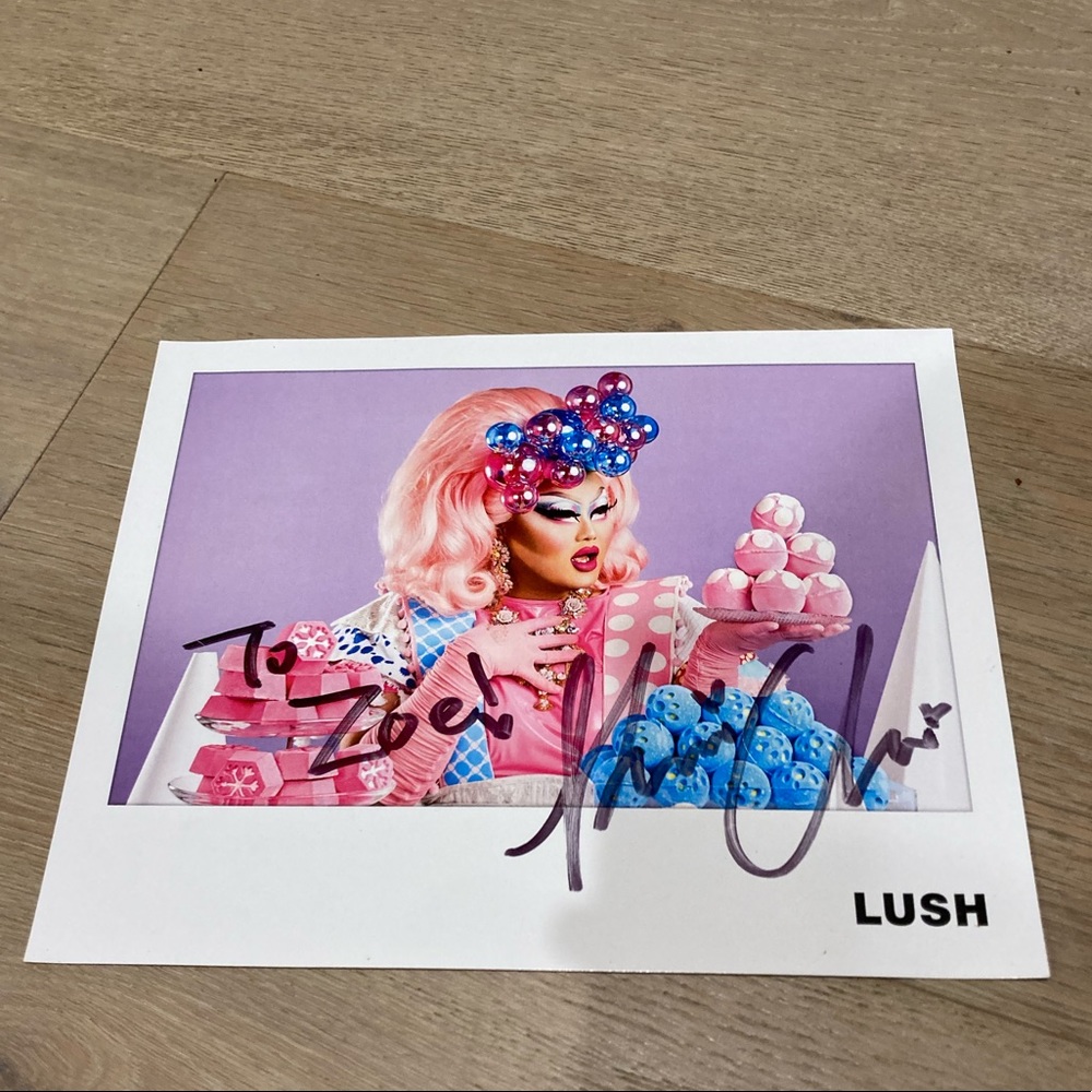 Kim Chi Signed Lush Collab Promo Print